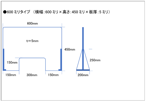 ビジュアル工房 飛散防止板