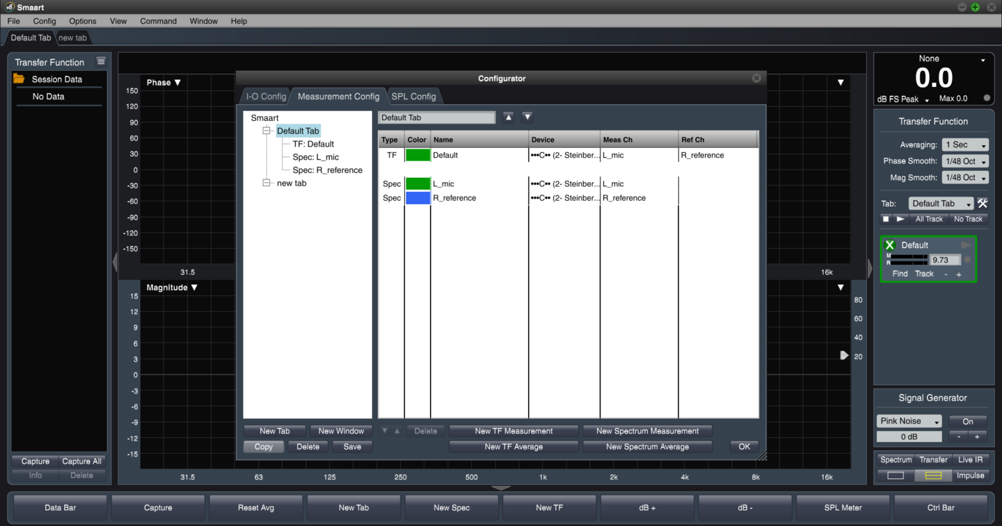 Smaart v8 Full Version 設定表示()